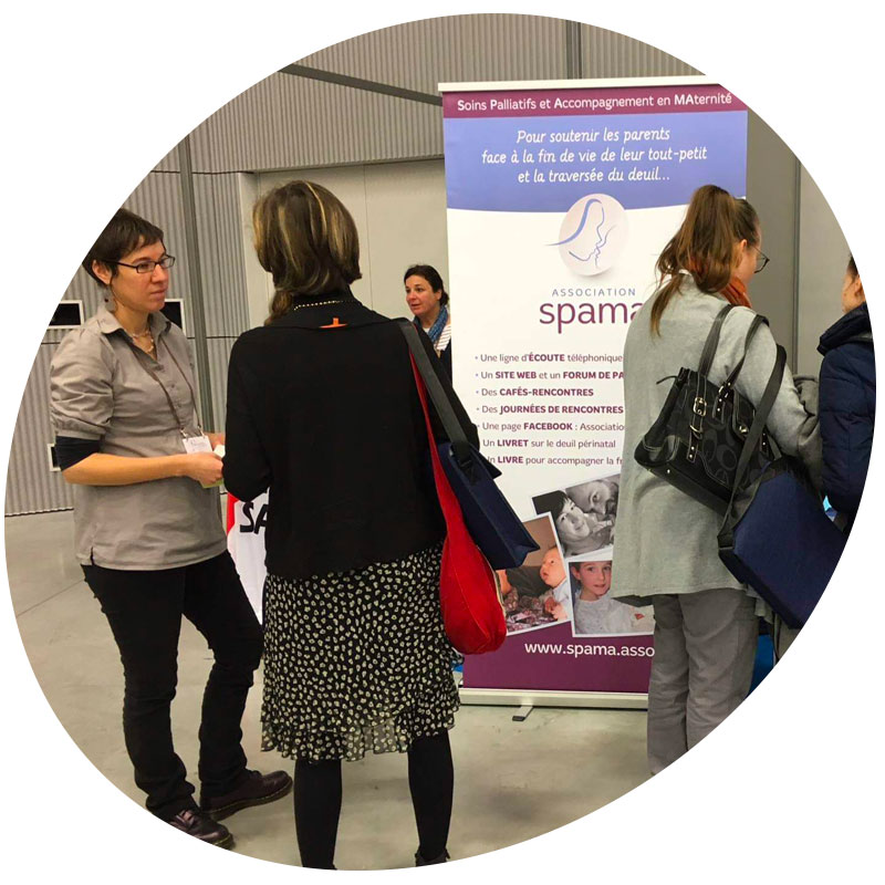 Stand SPAMA à Strasbourg, Congrès du CNGOF 2018